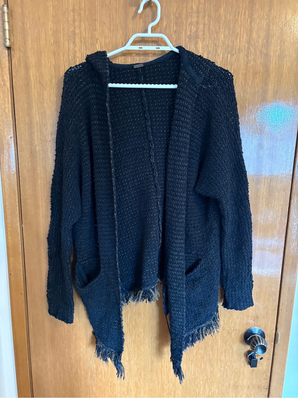 Free People Hooded Cardigan